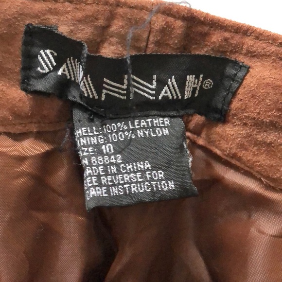 Vintage High-Rise Leather Pants! - Picture 2 of 7